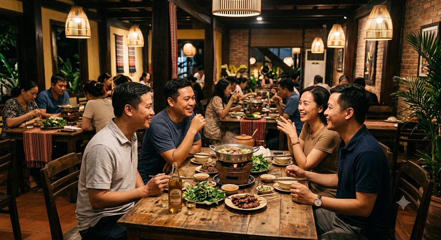 Không gian ấm cúng, phù hợp cho mọi cuộc trò chuyện