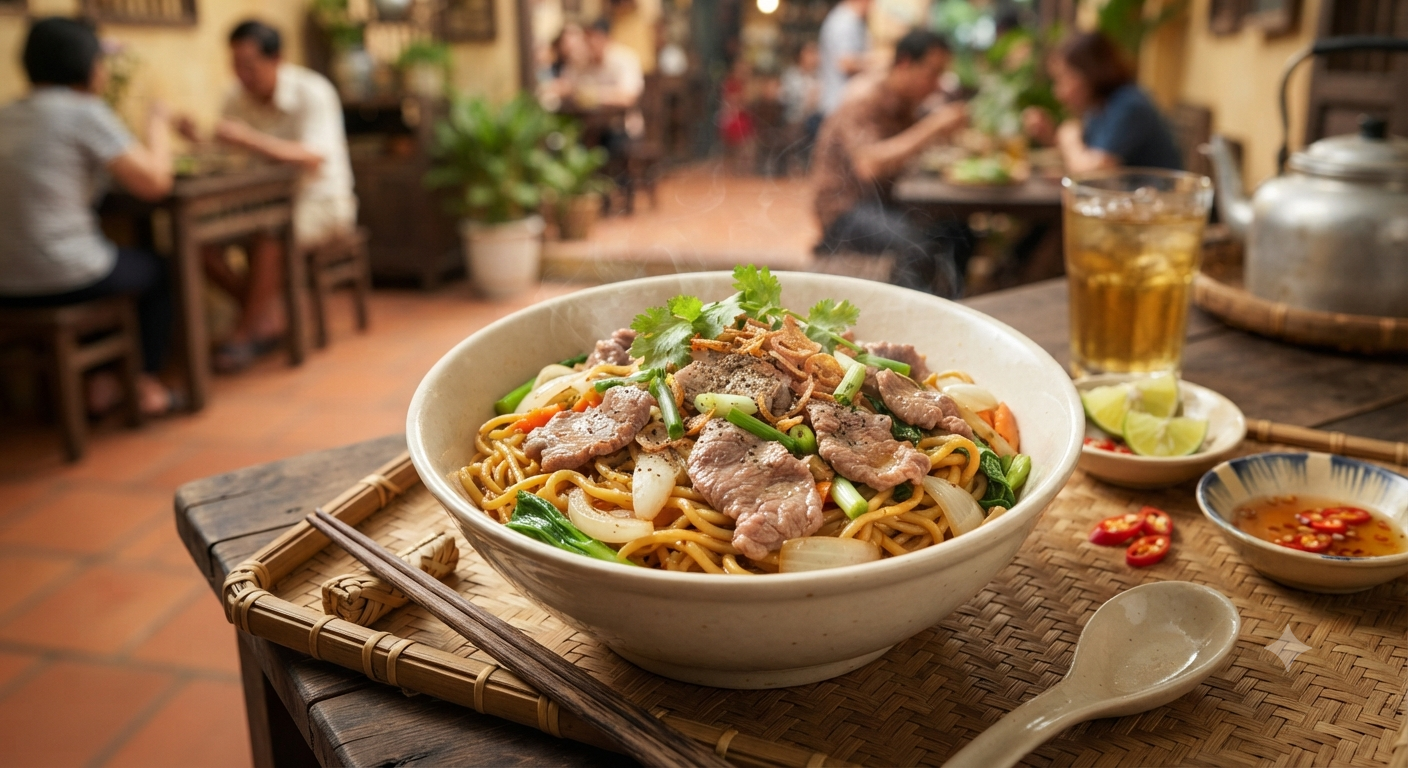 Vì Sao Mì Xào Bò Tơ Là Gợi Ý Món Dễ Ăn Cho Người Không Thích Đồ Nướng?